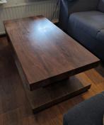 Grote houten salontafel - 60x120x40 cm, Huis en Inrichting, Tafels | Salontafels, Ophalen, Gebruikt, 100 tot 150 cm, 50 tot 100 cm