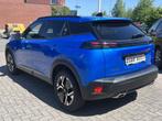Peugeot 2008 1.2 130 pk Automaat Allure Navi* Carplay Camera, Gebruikt, 1199 cc, Blauw, Leder en Stof