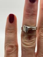 Z438 Prachtige zilveren ring finse stijl maat 16, Ophalen of Verzenden, Kleiner dan 17, X, Dame