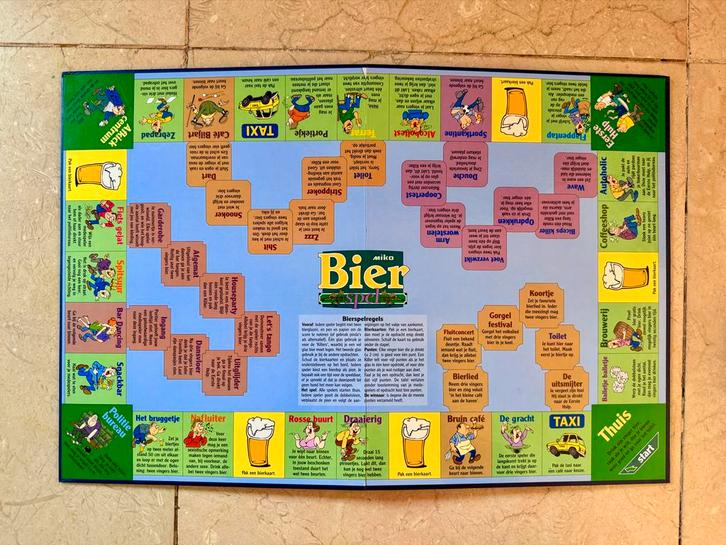 Bierenspel - Gezelligheid gegarandeerd!, Hobby en Vrije tijd, Gezelschapsspellen | Bordspellen, Nieuw, Drie of vier spelers, Ophalen of Verzenden