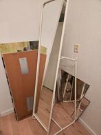 Mooie vrijstaande spiegel met kledinghaken, Huis en Inrichting, Woonaccessoires | Spiegels, Ophalen, Minder dan 50 cm, Zo goed als nieuw