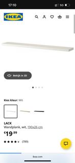 Ikea planken 8x 190cm en 4x 110 cm, 100 tot 150 cm, Ophalen of Verzenden, Zo goed als nieuw, 150 tot 200 cm