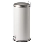 trash bin, MJOSA pedal bin, white, vuilnisbak, Ophalen, Gebruikt, 50 tot 75 cm, 40 liter of meer