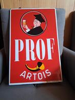 emaille bord prof artois., Ophalen of Verzenden