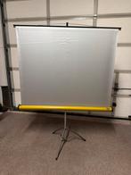 Vintage Image Screen Diaprojector Scherm - Inklapbaar, Ophalen, Handmatig, Gebruikt
