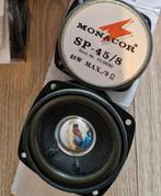 Monacor SP-45/8 breedband luidsprekers, Overige merken, Overige typen, Nieuw, Ophalen of Verzenden