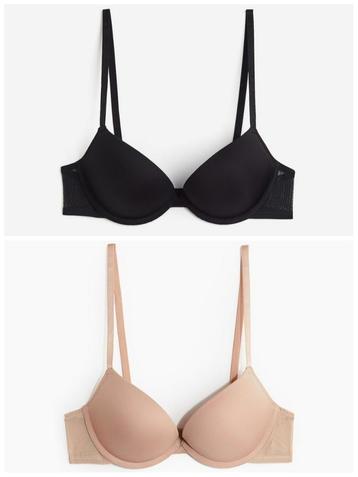 2 push-up bh's H&M maat 75B beschikbaar voor biedingen