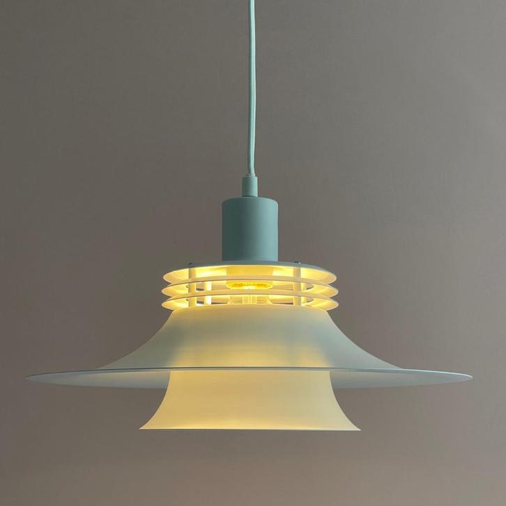 Deense retro vintage schalen LAMP Scandinavisch Design PH, Huis en Inrichting, Lampen | Hanglampen, Gebruikt, Minder dan 50 cm