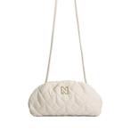Nikkie schoulderbag dina cream creme nieuwstaat, Ophalen of Verzenden, Zo goed als nieuw, Beige, Schoudertasje