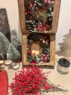 Groot pakket kerstdecoratie kerst spullen, Diversen, Kerst, Ophalen, Zo goed als nieuw