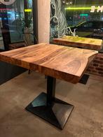 13x Massief Houten Tafelbladen | 70x70 cm | 6cm Dik, Huis en Inrichting, Tafels | Statafels, Ophalen, Zo goed als nieuw