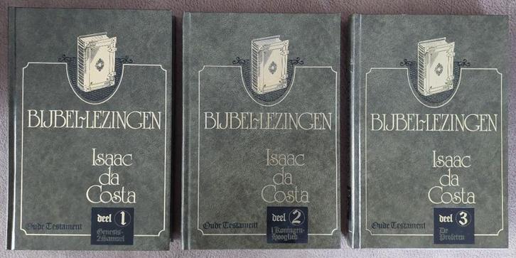Isaäc da Costa: Bijbellezingen 1, 2 en 3, Boeken, Godsdienst en Theologie, Zo goed als nieuw, Christendom | Protestants, Ophalen of Verzenden