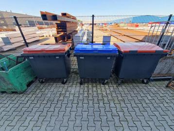 Afvalcontainers verrijdbaar 1100 liter