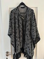 Claudia Strater Maura Poncho - Stijlvol!, Kleding | Dames, Jassen | Winter, Maat 38/40 (M), Zwart, Ophalen of Verzenden, Zo goed als nieuw