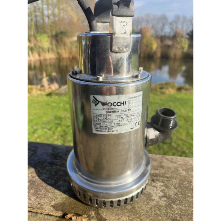 Dompel Pomp Nocchi Drenox 250-10 Gebruikte, Tuin en Terras, Waterpompen, Gebruikt, Elektrisch, Dompelpomp, Ophalen of Verzenden
