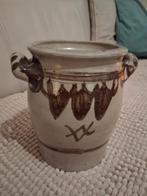 Antieke Keulse pot met oor vintage, Ophalen of Verzenden