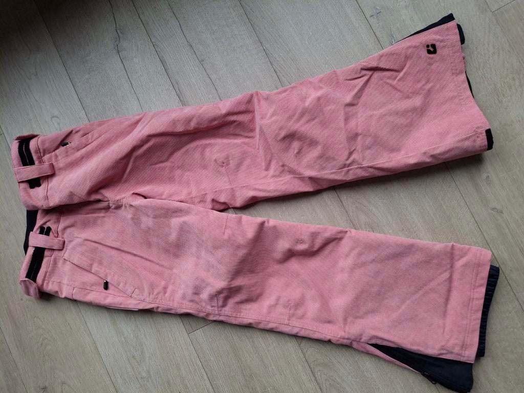Roze ribstof skibroek Killtec maat 140, Meisje, Zo goed als nieuw, Killtec, Ophalen