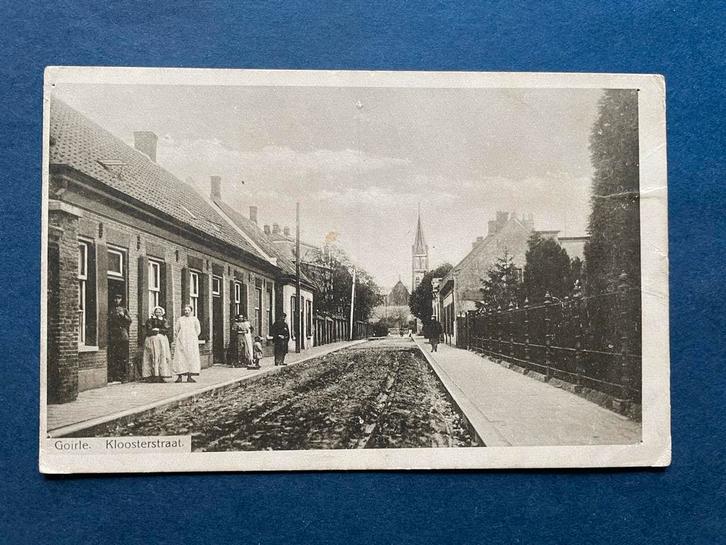 Goirle Mobilisatie 1916 Kloosterstraat, Verzamelen, Ansichtkaarten | Nederland, Gelopen, Noord-Brabant, Voor 1920, Ophalen of Verzenden