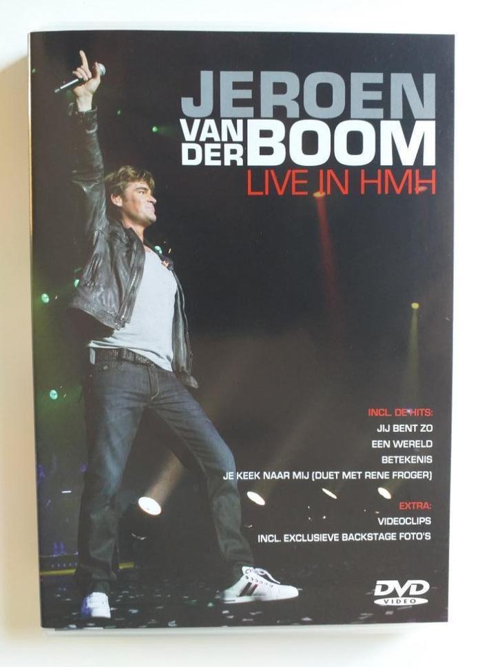 Jeroen van der Boom: Live in HMH (2008), Cd's en Dvd's, Dvd's | Muziek en Concerten, Muziek en Concerten, Alle leeftijden, Ophalen of Verzenden