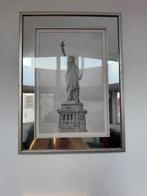 Zilveren fotolijsten met fotos vrijheidsbeeld, NY, Marilyn, Ophalen, Minder dan 50 cm, Zo goed als nieuw, Foto of Poster