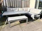 Garden Impressions Camilo lounge dining set 6-delig, Tuin en Terras, Tuinsets en Loungesets, Ophalen, Gebruikt, Aluminium, 7 zitplaatsen