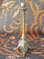 Mooie zware antieke kandelaar uit Frankrijk 30,5 cm. 1850., Antiek en Kunst, Ophalen of Verzenden, Koper of Brons