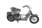 Auto Fauteuil motorcycle France 1902 scooter early motor bik, Verzenden, Foto, Nieuw, Voor 1940