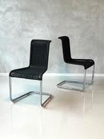 Tecta B20 eetkamerstoelen 2x vintage eettafelstoel prijs p/s, Gebruikt, Twee, Zwart, Vintage