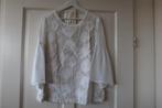 ALS NIEUW zomerse witte blouse merk Summum maat 42 met goud, Kleding | Dames, Blouses en Tunieken, Summum Woman, Wit, Maat 42/44 (L)