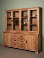 *41% KORTING* Buffetkast Servieskast Opberkast Kast Teak Enz, Huis en Inrichting, Kasten | Vitrinekasten, 200 cm of meer, Nieuw