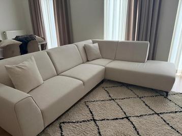 Enzowonen Beige Hoekbank Mona beschikbaar voor biedingen