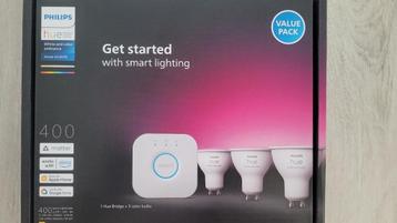 NIEUW: Philips Hue Starterset GU10 beschikbaar voor biedingen