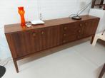 Vintage dressoir pallisander lowboard mid century side, Huis en Inrichting, Kasten | Dressoirs, .., Vintage mid century design jaren 60 70