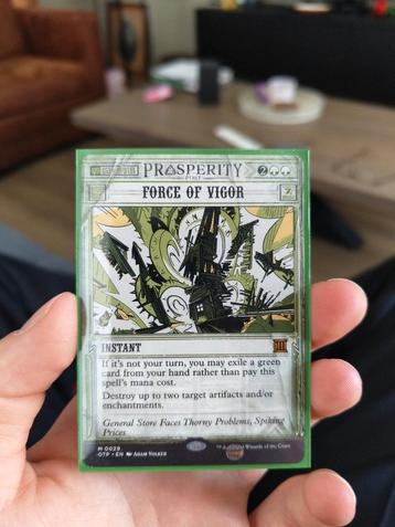 Force of vigor magic the gathering beschikbaar voor biedingen
