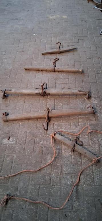 5 stuks Oude Zweng voor paarden koets  beschikbaar voor biedingen