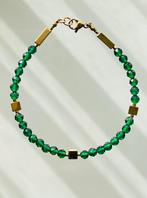 Armband zirkoon nieuw, Ophalen of Verzenden, Nieuw, Groen