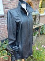 Via Vespucci Leren Jasje blazer kerst Chocoladebruin 38/40, Maat 38/40 (M), Bruin, Ophalen of Verzenden, Zo goed als nieuw