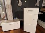 Witte garderobe set voor in de hal, Huis en Inrichting, Ophalen, Zo goed als nieuw
