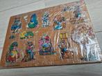 1985 houten puzzel de fabeltjeskrant puzzle houtpuzzel retro, Verzamelen, Ophalen of Verzenden, Zo goed als nieuw