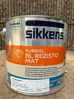 Sikkens Rubbol Rezisto binnenlak mat 9001, Doe-het-zelf en Verbouw, Verf, Beits en Lak, Wit, Nieuw, Ophalen of Verzenden, Lak