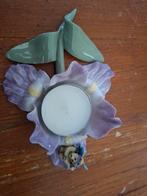 Boyds Collection Iris Flutterby Theelichthouder, Overige materialen, Ophalen of Verzenden, Zo goed als nieuw, Wit