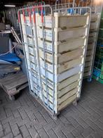 stapelkratten in rolcontainers magazijnbakken opslagbokken, Ophalen, Gebruikt, 40 tot 60 cm, 50 tot 75 cm