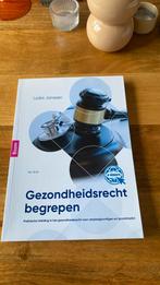 Lydia Janssen - Gezondheidsrecht begrepen, Boeken, Studieboeken en Cursussen, Ophalen of Verzenden, Lydia Janssen