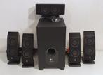 Surround Speakersysteem - Logitech X-540 5.1, Logitech, Audiokanaal 5.1, Ophalen of Verzenden, S