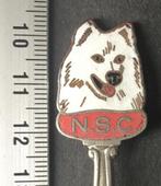 lepel, N.C.S. Nederlandse Samojeed Club, emaille (C3, Verzamelen, Verzenden, Gebruikt