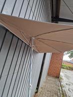 Halve parasol voor tegen de muur balkon etc, Ophalen, Zo goed als nieuw, Minder dan 1 meter, Parasolvoet