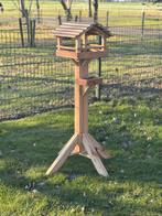 Houten Vogelvoederhuis op Standaard douglas, Tuin en Terras, Vogelhuisjes en Vogelbaden, Ophalen, Nieuw
