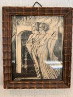 lithografie of ets van Jan Toorop De vlucht naar Egypte"., Antiek en Kunst, Kunst | Schilderijen | Klassiek, Ophalen of Verzenden