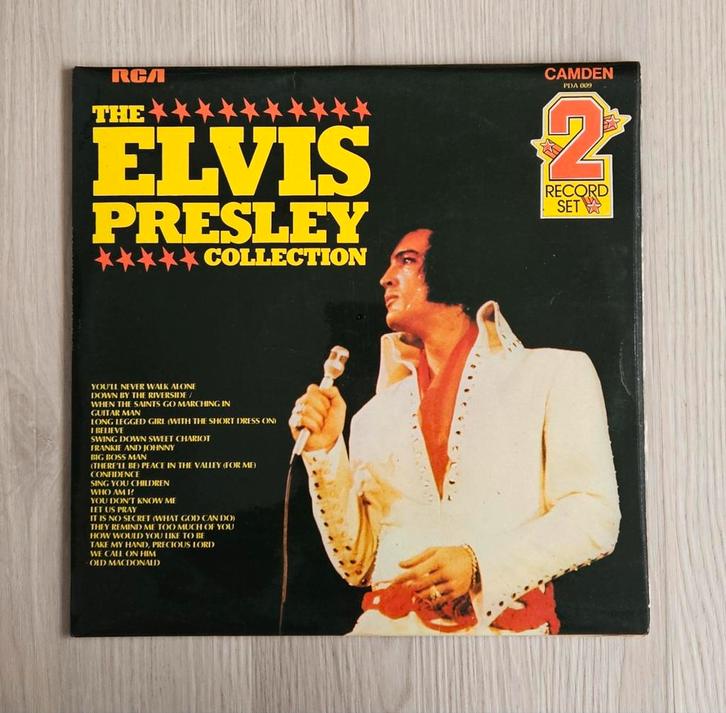 Elvis Presley dubbel-lp The Elvis Presley Collection, Cd's en Dvd's, Vinyl | Pop, Gebruikt, 1960 tot 1980, Overige formaten, Ophalen of Verzenden