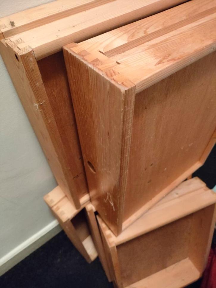 Lundia Systeem: Planken, Staanders of Laden (Ladenblok), Doe-het-zelf en Verbouw, Hout en Planken, Plank, Overige houtsoorten